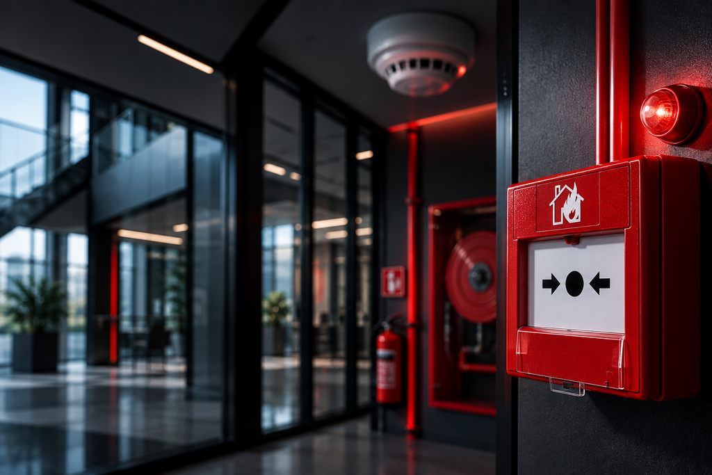 Ochrona przeciwpożarowa – system sygnalizacji pożarowej w nowoczesnym obiekcie